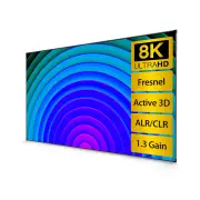 "[BR Direct]CASIRIS 100"" Ambient Light Rejecting Screen for Ultra Short Throw Projector 16:9 Fixed Frame Fresnel ALR Proj"