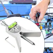 Accurate Pipeline Center Detection with Adjustable Dial Bubble Protractor