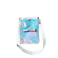 在飛比找樂天市場購物網優惠-KANGOL 側背包 透明果凍包 白色 6125171306