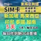 【CPMAX】東南亞旅遊上網 5天每日3GB 馬來西亞 印尼 越南 泰國 新加坡(東南亞跨國 SIM25)