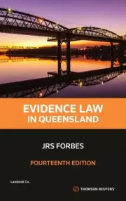 Evidence Law in Queensland by John Forbes Paperback Book