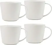 salt&pepper Canteen Mugs, Set of 4, 370mL, White
