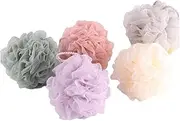 Ipetboom Large Size Shower Balls for Adults and Boys and Girls Mesh Design Pe Material Easy Bubble Creation