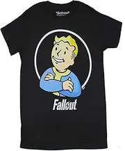 [Bioworld] Fallout Vault Boy Arms Crossed Men's T-Shirt Tee