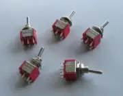 5* DPDT 6 Pin 3-Way ON/ON/ON Guitar Mini Toggle Switch SALECOM Car/Boat Switches
