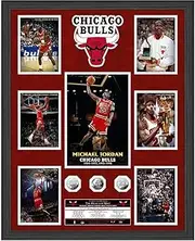 Michael Jordan Chicago NBA Champion Coin Mega Photo Mint