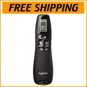 Logitech R800 Wireless Presentation Clicker with Green Laser & LCD Display
