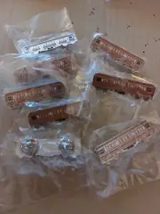 Metal Pin Badges Joblot X 8 Train Carriage Brown Pullman Railway Cars
