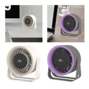 Mini Desk Fan Portable Fan Adjustable Lightweight USB Rechargeable Personal Fan
