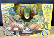 Imaginext Jurassic World Thrash Attack Dilophosaurus Dinosaur Toy-Kids Love It!!