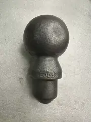 rough casted Traile Hitch Ball - 2 5/8” Ball - 5” long - Machinist custom built