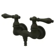 Elements Of Design DT0315AL Double Handle Wall Mounted Clawfoot - Bronze