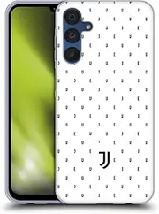 Head Case Designs Officially Licensed Juventus Football Club White Logo Type Pattern Lifestyle 2 Gel Case [Military Grade Protection] Compatible with Samsung Galaxy A15