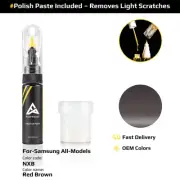 Touch Up Paint For Samsung All Models NXB Red Brown With Polish Paste