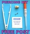 Professional Sterilised Body Piercing Kit - You Choose - BEST ON EBAY FREE POST