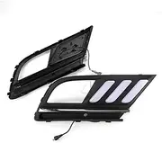 Fog Light Cover Lamp Frame 2PCS Car LED Daytime Running Lights For Sagitar 2016 2017 2018 DRL Turn Signal Fog Lamp White Yellow