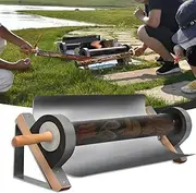 Portable Solar Oven Stove Barbecue, Solar Cooker Multi-Functional Outdoor Camping Solar Oven, Large Capacity for Cooks Food, for Outdoor Camp Travel
