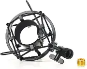 Universal Microphone Shock Mount, Mic Holder for Diameter 48Mm-54Mm anti Vibrati