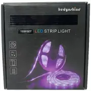 150FT Bluetooth LED Strip Light - Remote Included, RGB Light (3/50ft Rolls)