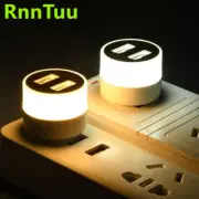RnnTuu USB Plug Lamp Mobile Power Charging USB Small Book Lamps LED Eye Protecti