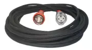 32 Amp 10m Extension Lead, 3 Phase, 4 pin, 415V 32A 4.0mm² 10mt Cable 3Ph