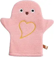 Baby Bath Scrubber,Toddler Loofah | Double-Sided Soft Sponge Fabric with Whale Design for Face Body, Hands, Scalp Cleaning, Shower