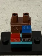 LEGO Minifigure Piece Alignment Calibration Legs