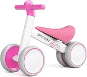 FAYDUDU Balance Bike for 1 Year Old Ride On Toy for 1 2 Years Old First Bike for Girls Boys Baby Bike Walker No Pedals Toddler Trike for 10-24 Months