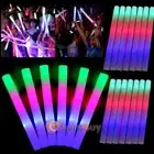 24-120X LED Foam Glow Sticks Bulk Light Up Flashing Stick Party Cheer Wand Rally