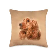 English Cocker Spaniel Throw Pillow