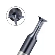 Heavy Duty 6mm Dovetail End Mill Efficient Processing of Iron Materials