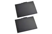 2x Sandleford 42cm Chalkboard A3 Wall Mounted Hanging Message Board w Marker BLK