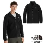 【THE NORTH FACE】男 拼接保暖立領抓絨外套.夾克/機能性運動衫(4NA3-JK3 黑 N)