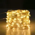 Outdoor LED Garland Lamp Copper Wire 5M String Fairy Light 50LED Battery Powered