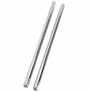 Cycle Standard 35MM Chrome Fork Tubes - 31-1/4 inch - 8 Over