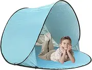 Family Tents, Beach Sunshade, Breathable, Sun-Proof, Fully Automatic, Pop Up Tent, Portable Sun Shelter, No-Build Camping Tent, Opens in Seconds, Outdoor UV Protection, Waterproof Beach Tent