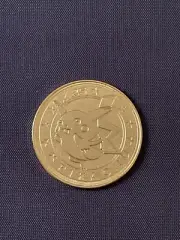 Pokémon Collectible Pikachu Metal Coin No 25 WOTC 2000