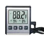 1Pack Fridge Thermometer Freezer Thermometer Alarm Multi-site Application Ref...