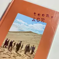 在飛比找蝦皮購物優惠-seventeen 非再版teen,age 橘版空專專輯周邊