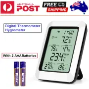 Digital Humidity Indoor Outdoor Hygrometer Thermometer Room Temperature Meter