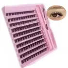 with Glue Cluster Lashes Kit Mixed Length False Eyelashes Eyelash Extension