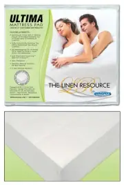 The Linen Resource Ultima Convertible Waterbed Mattress Pad Queen or King