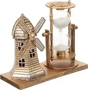 GANAZONO Vintage Lighthouse Timer Ornament Creative Desktop Decor Retro Style Home Office Decoration Durable Material Unique Centerpiece for Living