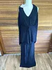 Sass Bide Dress Maxi BNWT 100% Blue Silk