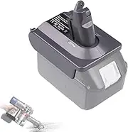 Mozzoom Adapter Replacement for V6 Battery Adapter for Makita 18V BL1830 BL1850 Battery for V6 SV03 SV04 SV09 DC62 DC59 Fluffy Vacuum Converter