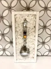 Twigs Handmade Honey Sugar Jam Wire Wrapped Spoon South Africa~New In Box~Gift