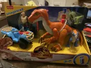 Imaginext Jurassic World Dominion Dinosaur Scout Raptor Play set