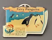 2000 Sydney Olympic Torch Relay Pin - The Sunday Mail- Fairy Penguins