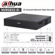 Dahua NVR5832-EI 32 Channel NVR IP Security Video Audio Recorder (No PoE Ports)