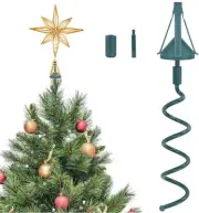 Christmas Tree Topper Holder Twist on Universal Tree Topper Stabilizer